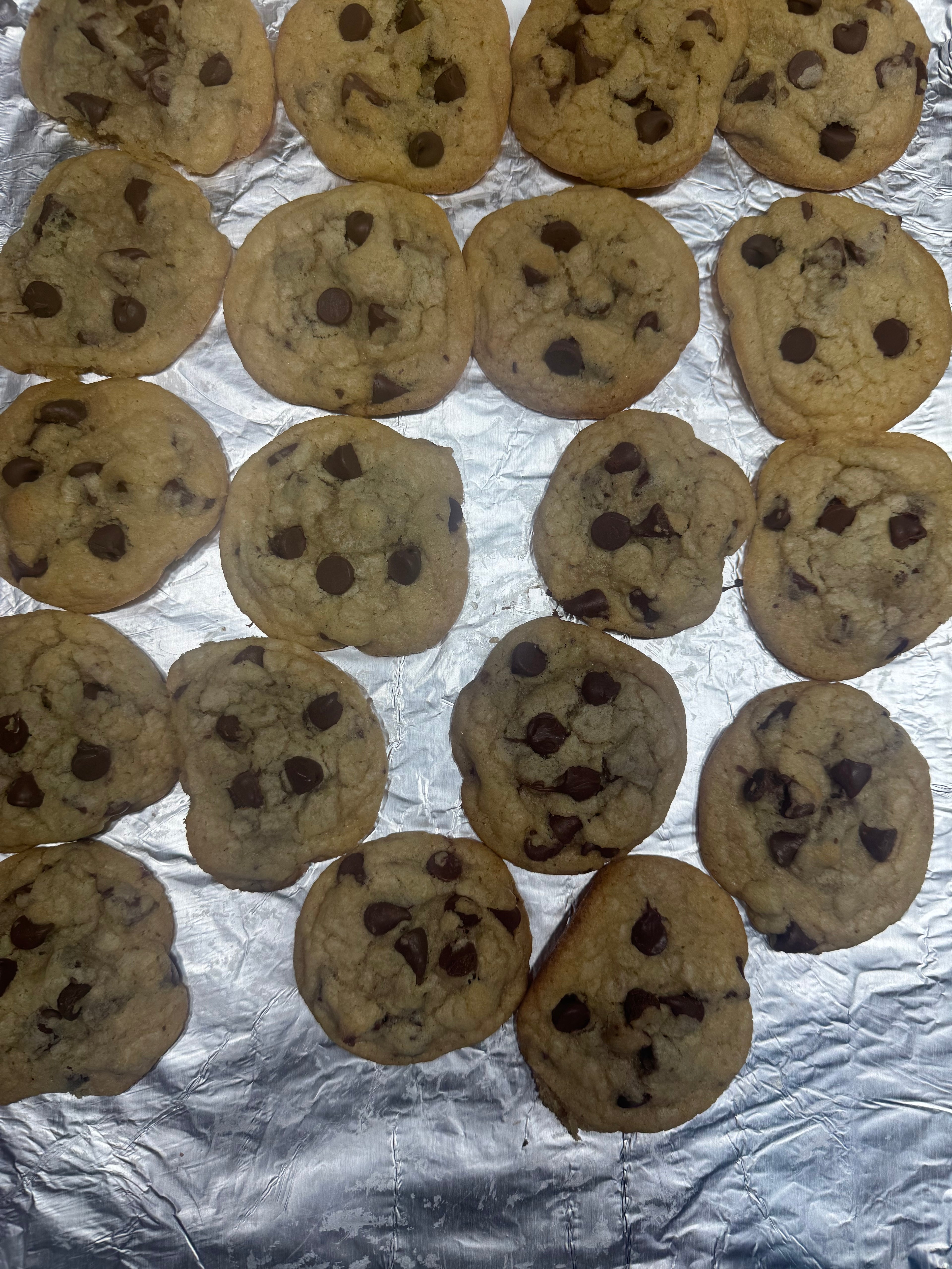 Mini Chocolate Chip Cookies 1 dozen