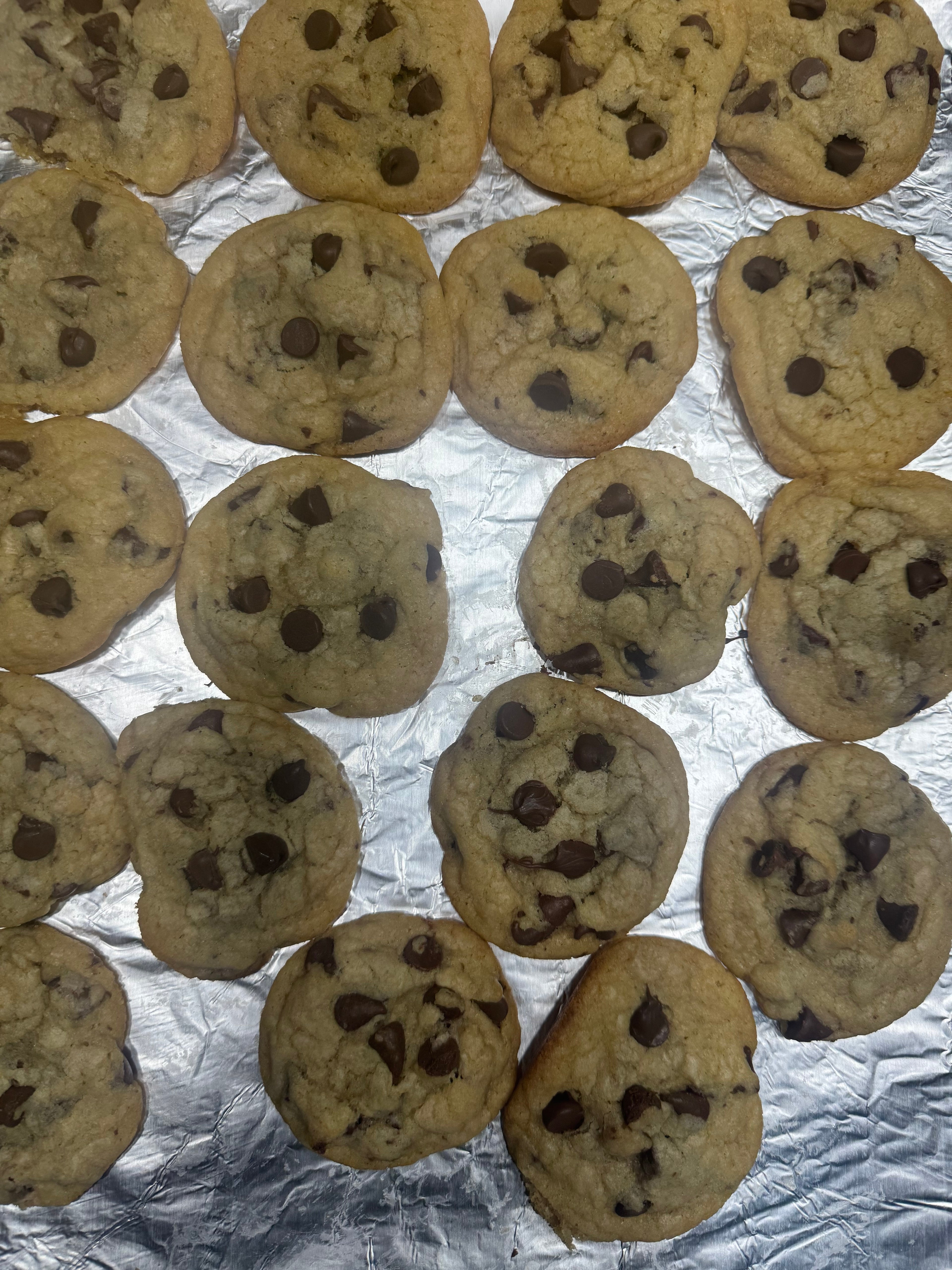 Mini Chocolate Chip Cookies 1 dozen